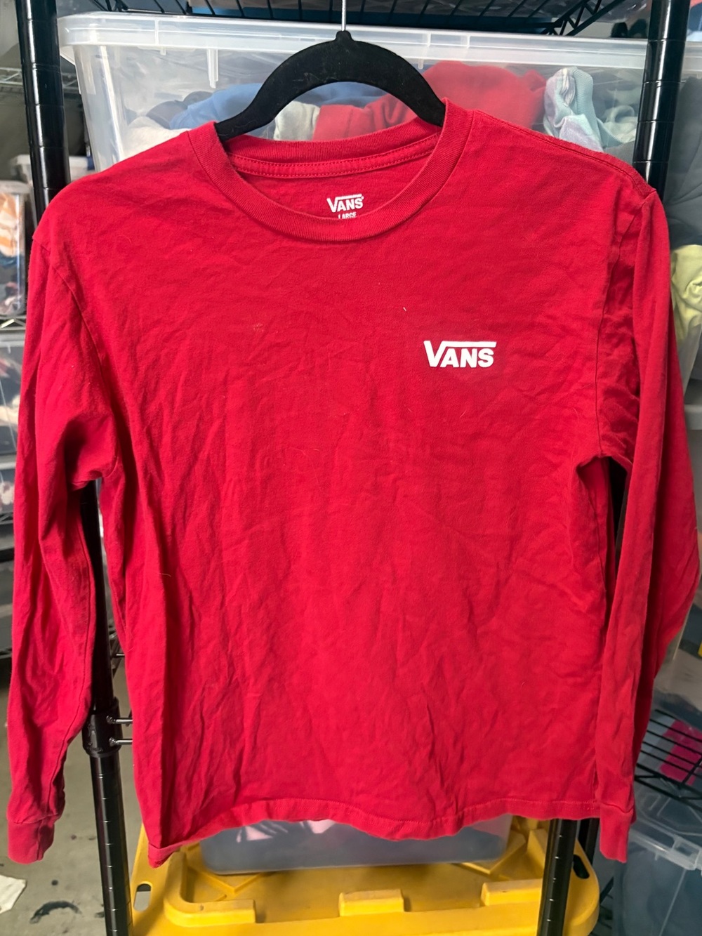 Boys Vans Long Sleeve Shirt 🌵Large